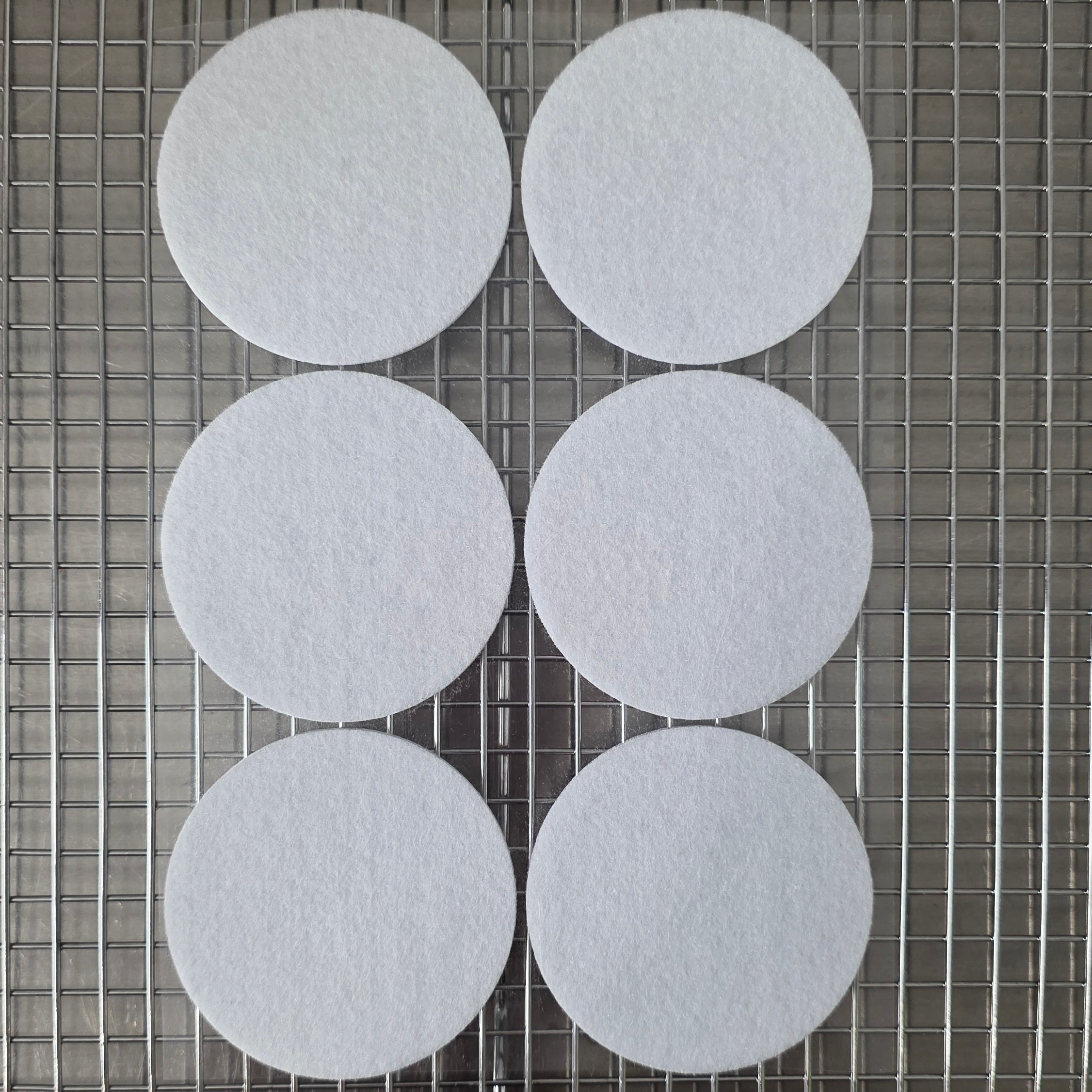 Adherable Monotub Filters 2.5"